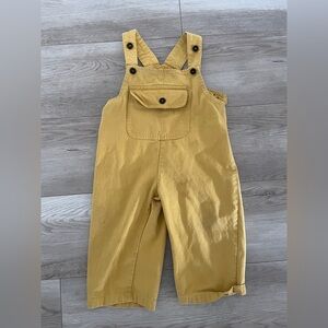 Sunny Yellow Kids Overalls